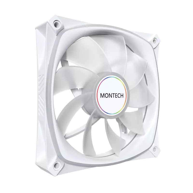 MONTECH RX120 PRO Weiß 120mm ARGB Gehäuselüfter