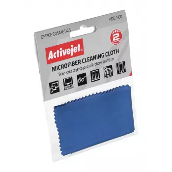 Reinigungstuch ActiveJet AOC-500 Mikrofaser 15×18 cm, Anti-Fingerabdruck, kratzfrei