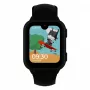 Smartwatch Garett Kids Vibe Ai 4G schwarz — Kinder-Smartwatch mit 4G, GPS-Tracking, wasserdicht