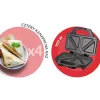 Sandwichmaker MPM MOP-45M, antihaftbeschichtete Platten, Kapazität 2 Scheiben