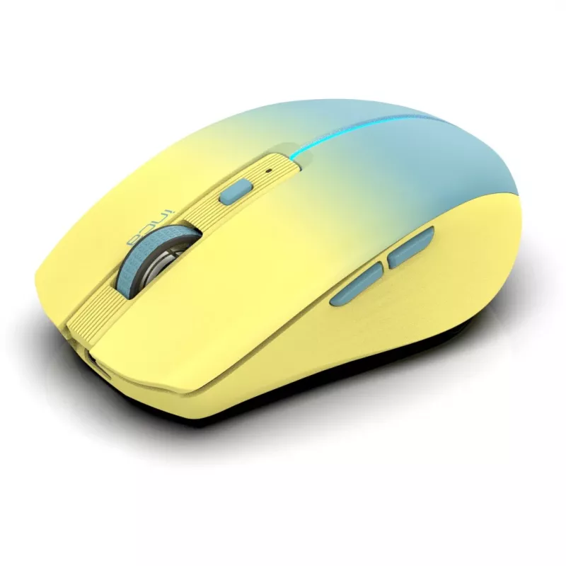 Cian Technology GmbH INCA Maus IWM-511RS Blt+Wrls RGB Grundfarbe Gelb