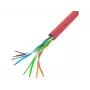 Netzwerkkabel LANBERG LCU5-10CC-0305-R U/UTP Cat5e 305 m Rot CCA PVC