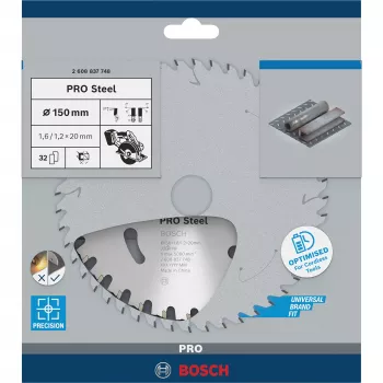 Bosch 2 608 837 748 Kreissägeblatt 15 cm 1 Stück