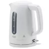 Elektrischer Wasserkocher Adler AD 1379w — 1,7 L, bis zu 2200 W, weiß, 360°-Sockel, Polypropylen