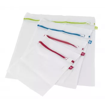 Wäschewaschbeutel JATA HPLA5210 Weiß Polyester