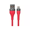 Kabel USB A-Lightning 1m Rot