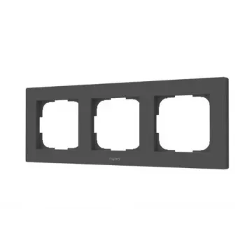 Smart Switch Frame H2 3-Gang Gray FE-X02D-G Aqara