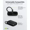 Tragbare Powerbank Goobay 10.000 mAh mit integriertem USB-C-Kabel – 20 W kompakt für unterwegs (76251)