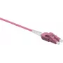 Netzwerkkabel Helos LWL Patchkabel Uniboot LC/LC Duplex 50/125µm OM4 3,0m Blau