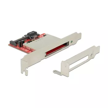 Kartenleser DeLOCK 91495 SATA Intern Schwarz Rot Silber