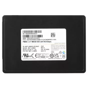 Samsung MZ7L3960HCJR-00A07 interne Solid-State-Drive 960 GB 2,5 Zoll Serial ATA III TLC