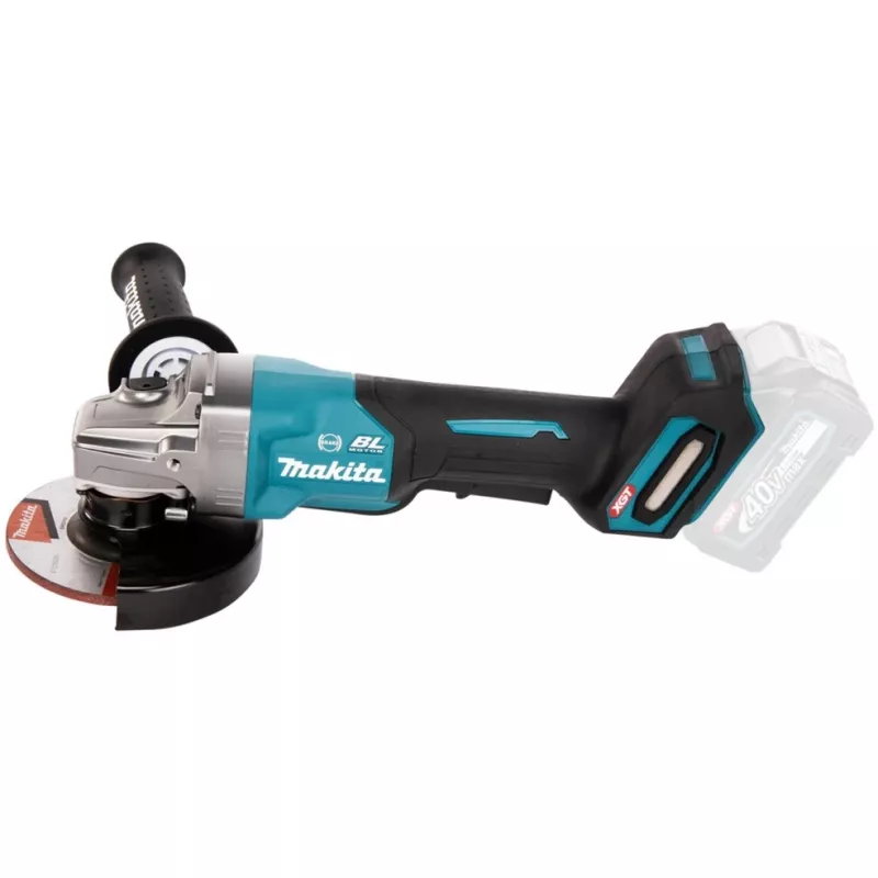 Akku-Winkelschleifer GA013GZ XGT, 40 Volt (Blau/Schwarz, ohne Akku und Ladegerät)