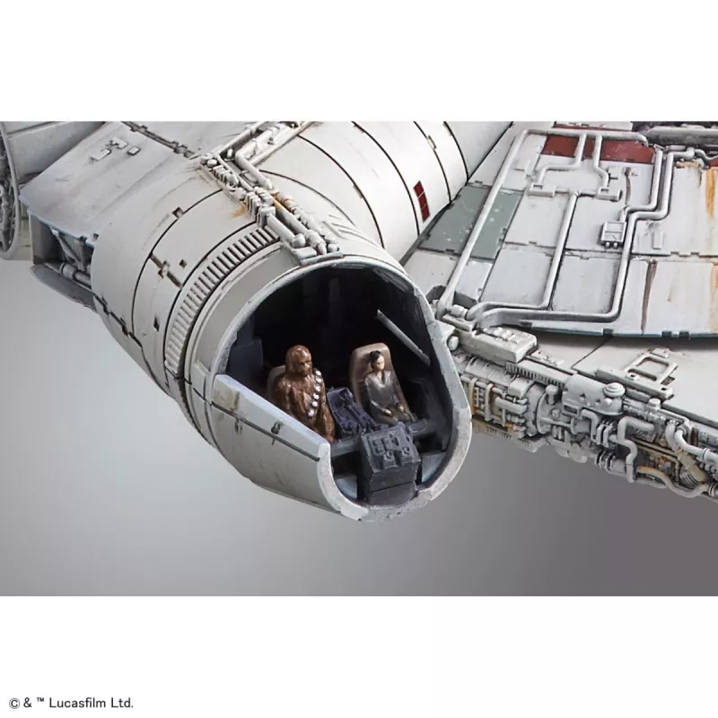 REVELL Millennium Falcon Modellbausatz Maßstab 1:144 — Kunststoff-Bausatz Raumschiff