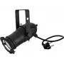 LED PAR Light EUROLITE PAR-20 3CT 16W RGB, kompakter Bühnen-/Party-Washlight mit 3-Farb-RGB-LEDs