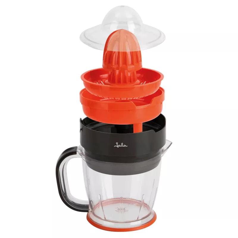 Elektrische Zitruspresse JATA JEEX1422 1,2 L 40 W Schwarz Rot Transparent
