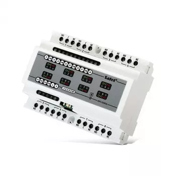 Zutrittskontrolleinheit SATEL INT-IORS Weiß — 8-Kanal, 230 V AC, 12 W, kompakt