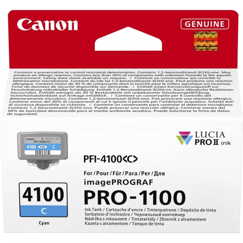 Canon LUCIA PRO II Tintenpatrone 1 Stk. Original Standardertrag Cyan