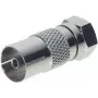 Adapter ShiverPeaks 85321 – IEC-Buchse auf F-Stecker Adapter für TV- und HF-Geräte
