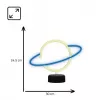 Manta SNL38BLT Style Neon Lights Planet dekorative LED-Lampe