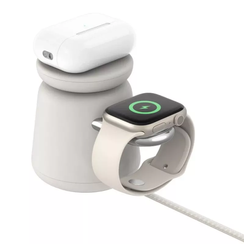 Magnetisches Qi2 15W Ladegerät Belkin WIZ027VFH37 für iPhone und Apple Watch