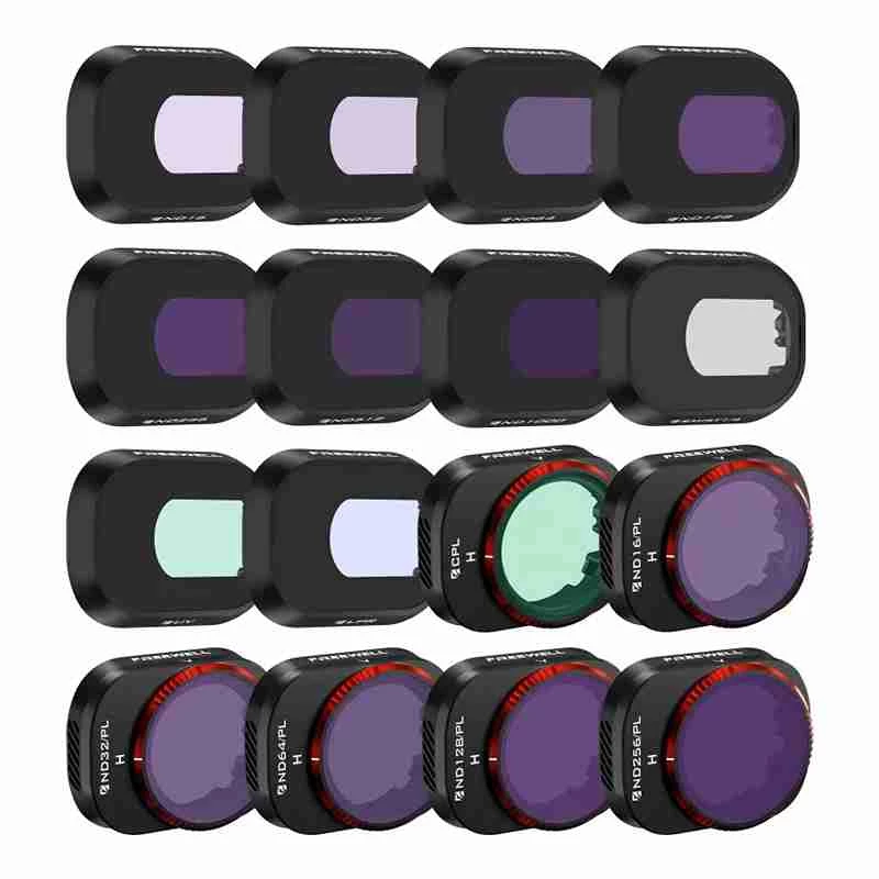 Set mit 16 Filtern Freewell für DJI Mini 4 Pro Drohne