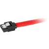 SATA-Kabel Sharkoon SATA 3 0,45m 7-polig Schwarz Rot