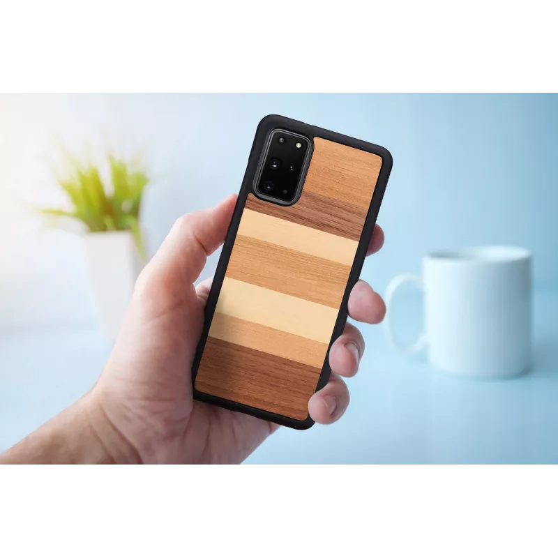 Schutzhülle von man and wood für Samsung Galaxy S20+ – schwarz