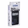 Desktop Basisrechner CASIO MS-8F – 8-stellig, Batterie/Solar, 26 Tasten, Währungs- & Steuerfunktionen, Gewinnberechnung, schwarz