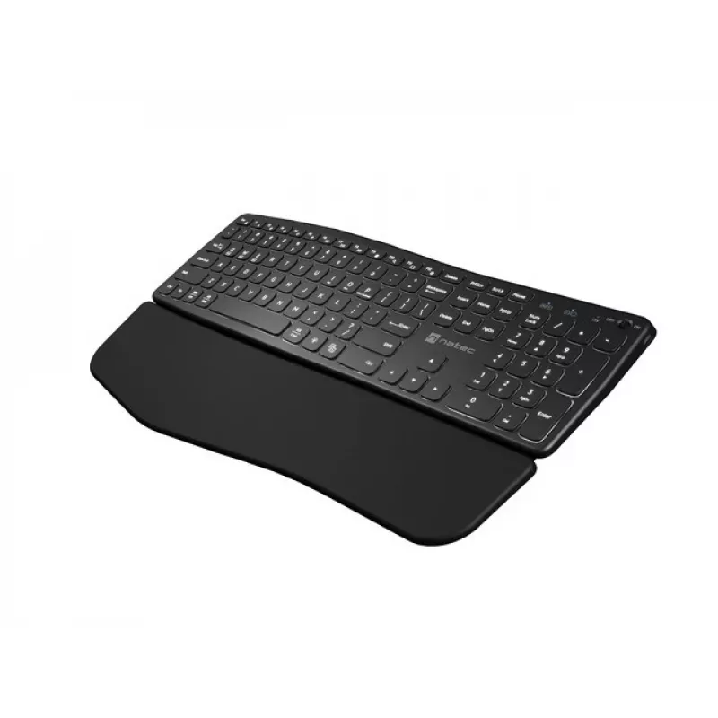 NATEC PORIFERA Tastatur Home/Office Bluetooth QWERTY US International Schwarz