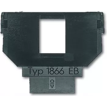 Busch Jaeger 2CKA001764A0174 Wandplatte/Schalterabdeckung Schwarz (2CKA001764A0174)