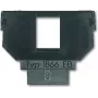 Busch Jaeger 2CKA001764A0174 Wandplatte/Schalterabdeckung Schwarz (2CKA001764A0174)