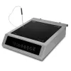 Caso | Thermo Control Hob | TC 3500 | Anzahl der Kochzonen 1 | Touch-Steuerung | Schwarz/Edelstahl | Induktion