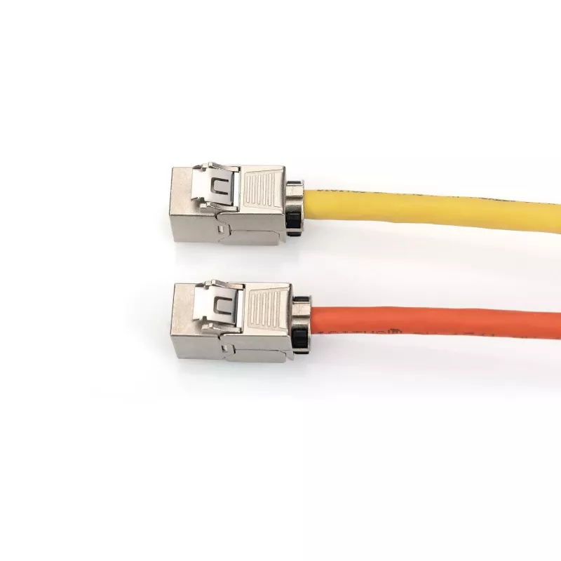 Keystone-Modul Digitus Cat. 6A geschirmt Set mit intelligentem Kabelmanager 24 Stück