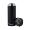 Vakuumflasche Kambukka Olympus 500 ml — 18/10 Edelstahl, vakuumisoliert, schwarz, rutschfester Boden