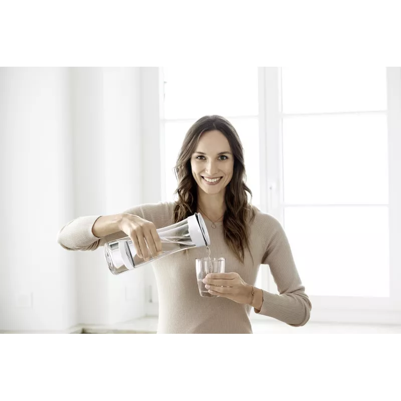 Wasserfilterkanne Brita Fill&Serve Mind weiß & graphit LL CU CE