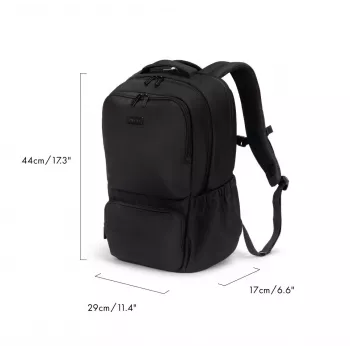 Freizeitrucksack DICOTA D32116-RPET Schwarz Polyester rPET