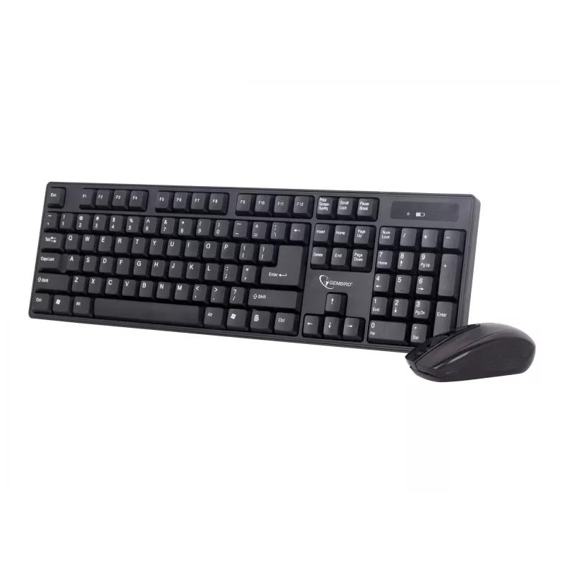 Tastatur+Maus Set schwarz/kabellos