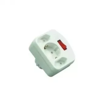 Netzadapter/Spannungswandler REV Kombiadapter 2+1 faltbar