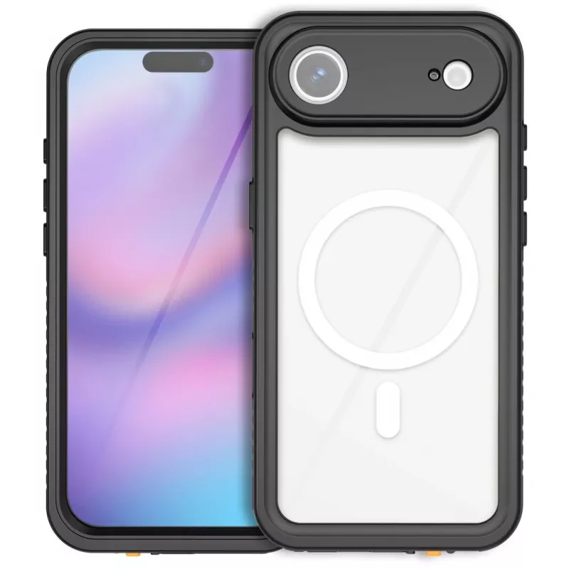 Cover 4smarts iPhone 17 Air 16.8 cm Schwarz Transparent