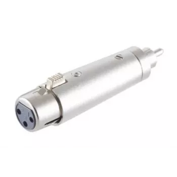 Microconnect XLRFG Kabeladapter XLR (3-polig) RCA Silber