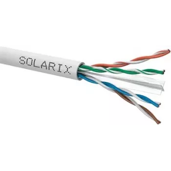Solarix CAT6 UTP PVC Eca Installationskabel 305 m