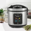 Maestro MR-794 Multikocher 5 L 900 W Schwarz, Satinstahl