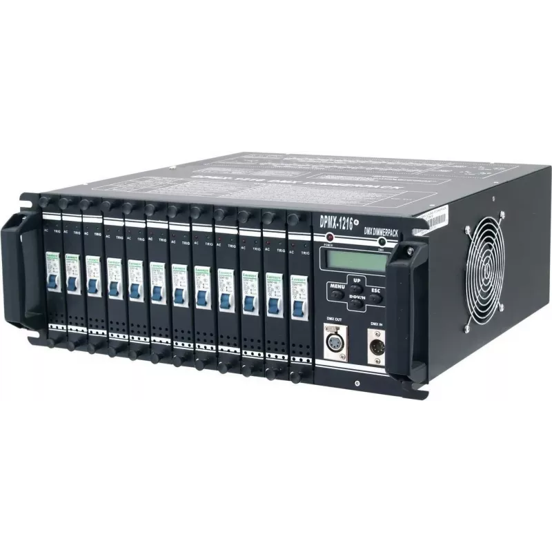 Lichtdimmerpack EUROLITE DPMX-1216 16-Kanal-DMX-Dimmer, 230V