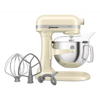 KitchenAid 5KSM60SPXEAC Standmixer 375 W Creme, Grau, Edelstahl
