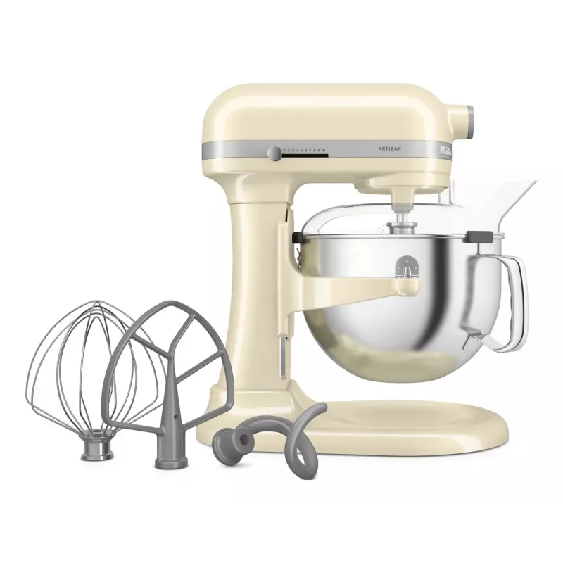 KitchenAid 5KSM60SPXEAC Standmixer 375 W Creme, Grau, Edelstahl