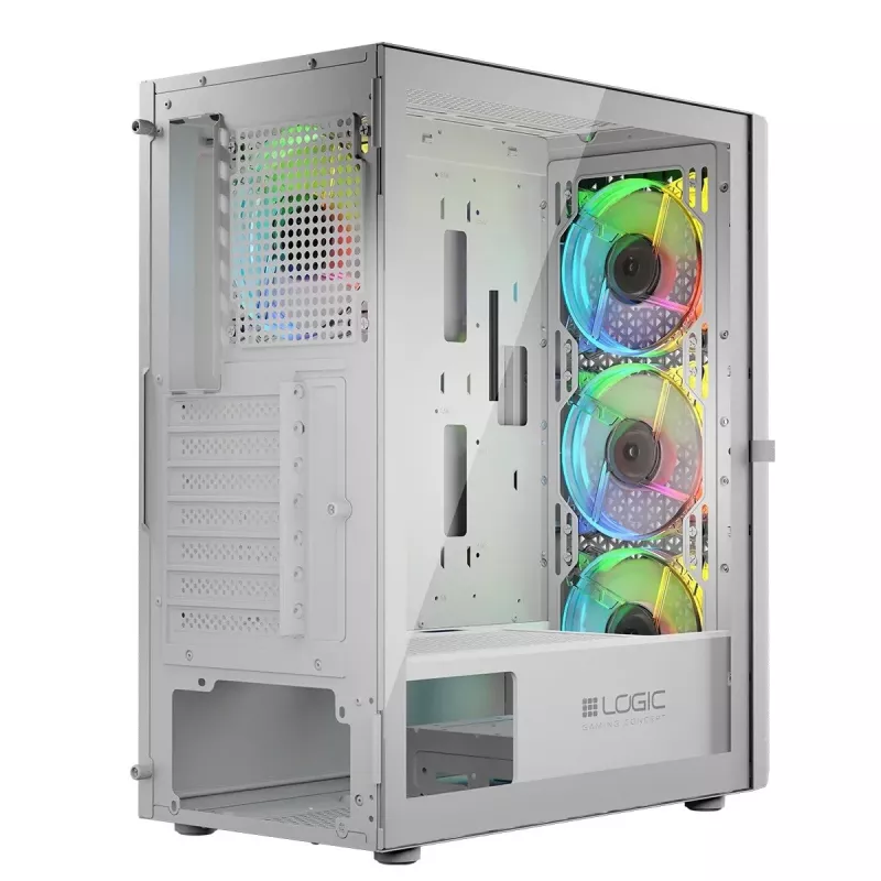 Logic ARAMIS ARGB MINIDI USB 3.0 Gehäuse Weiß