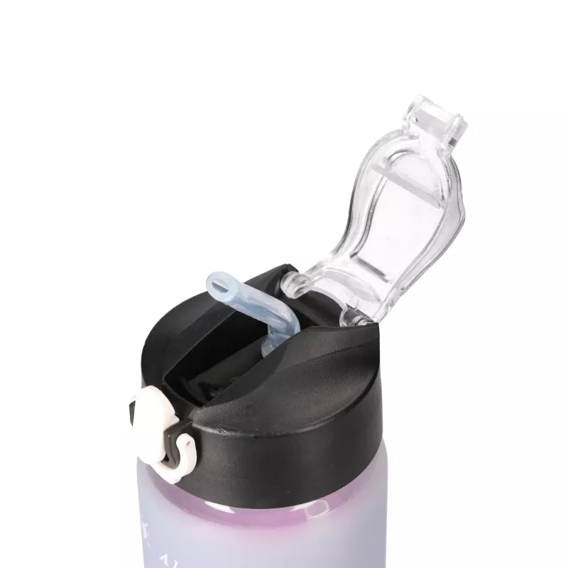 Extralink Motivations-Trinkflaschen-Set 3W1 Pink-Schwarz 2000ML+900ML+300ML