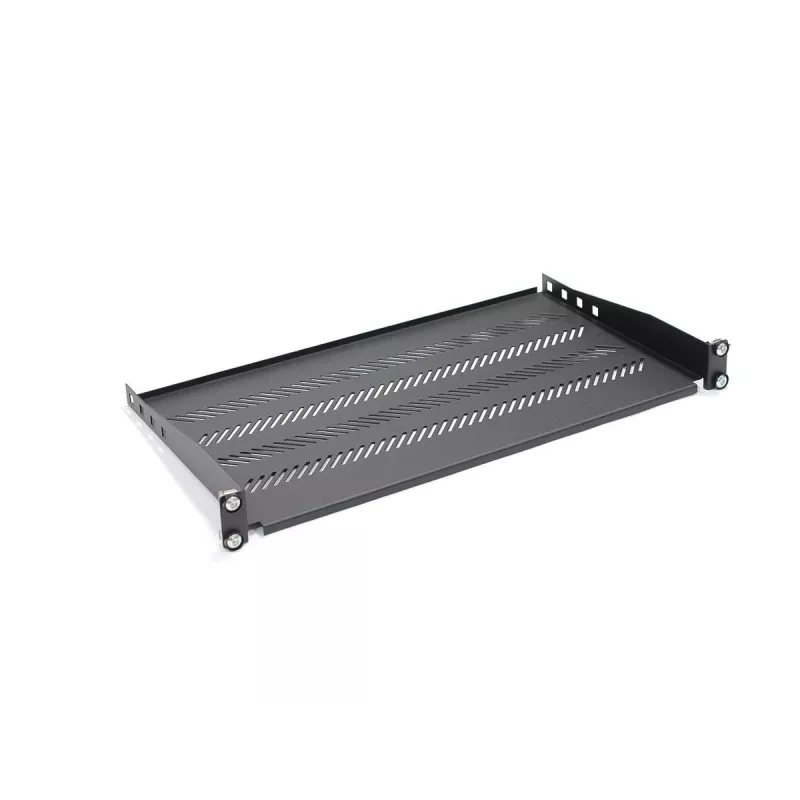 Regalboden DIGITUS 1U fest 250 mm Tiefe für 19-Zoll-Racks, 15 kg Tragfähigkeit