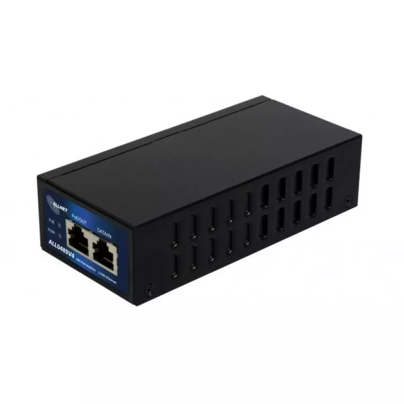 Netzwerk-Switch ALLNET ALL0489V4 Power over Ethernet PoE Schwarz