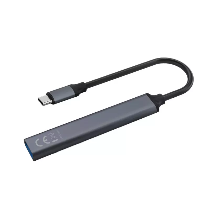 USB 3.0 4-Port Schnittstellen-Hub SAVIO AK-71 mit USB-C Host, 5000 Mbit/s, 2 Jahre Garantie